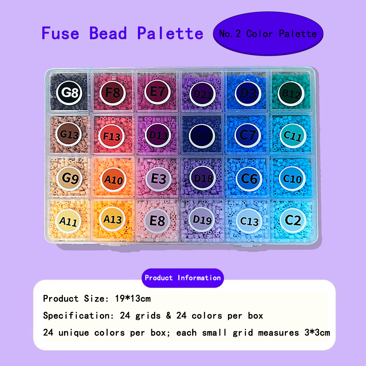 Complete Fuse Beads Collection - All 6 Palettes by Tranquil Beads